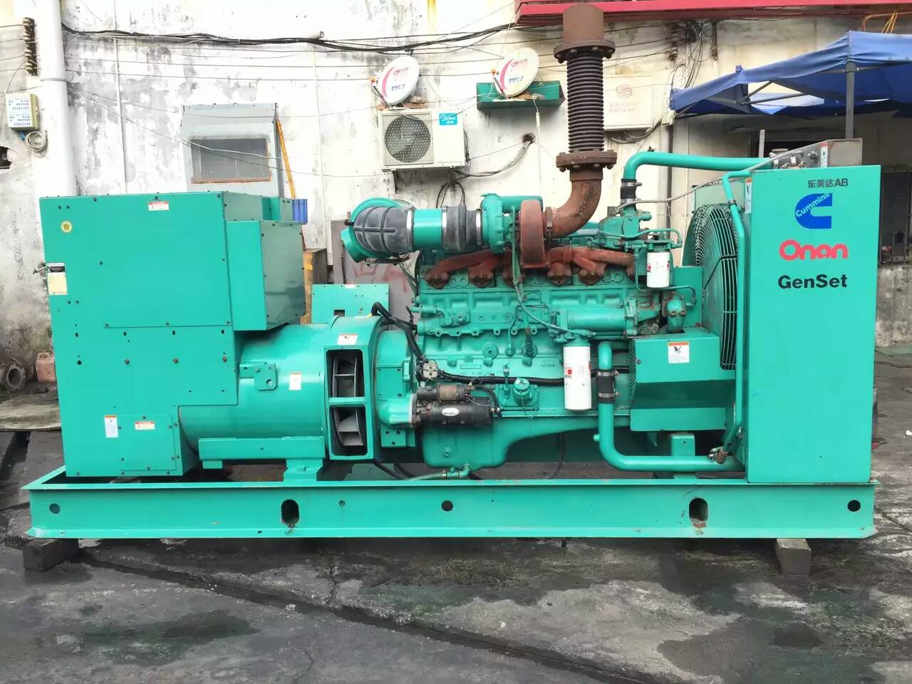 保山租赁发电机-柴油发电机不正常冒烟的原因